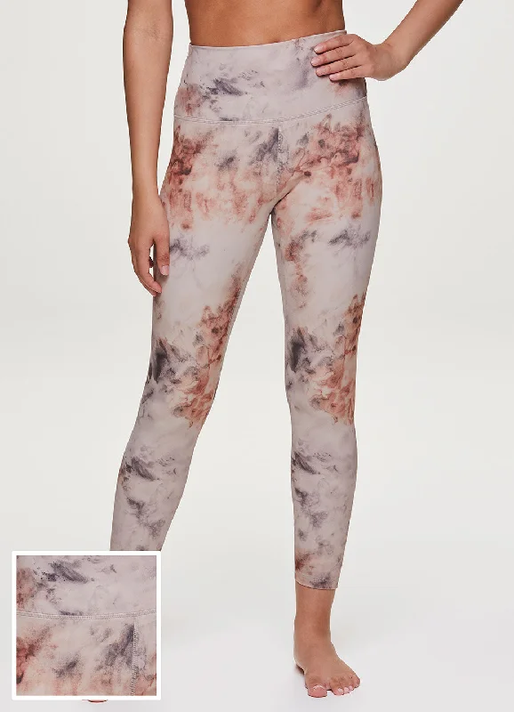 Casual Elegance Zen Earth Tie Dye 7/8 Legging