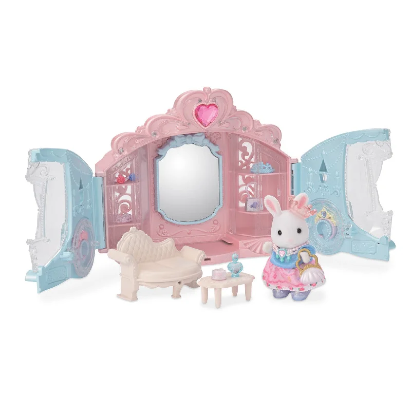 Cozy Look Calico Critters Style & Sparkle Dressing Room