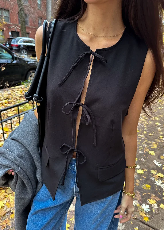 Summer Comfort Celia Suit Vest - Black
