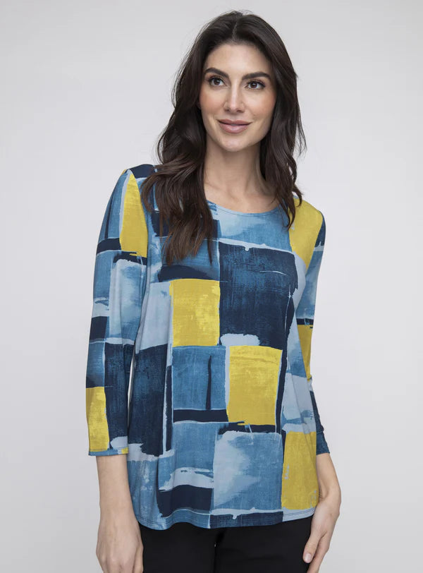 Relaxed Fit Liv, 142185 Tribeca Topper, Ocean