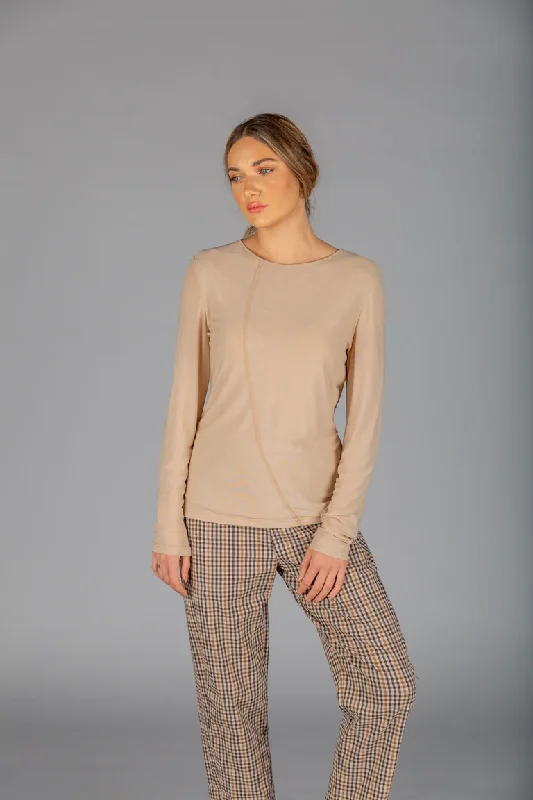 Soft Wear Paolo Tricot, LC1 Mesh Top, Beige